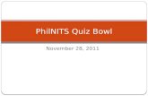 PhilNITS Quiz Bowl
