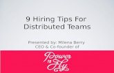 Hiring Tips For Distributed Teams from PowerToFly