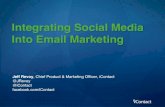 Social Media & Email Marketing Integration