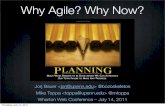 Why Agile? Why Now?