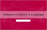 Malaysia Culture and Language