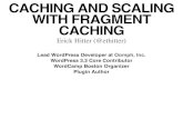 Caching and Scaling WordPress using Fragment Caching