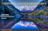Comparing JVM Web Frameworks - February 2014