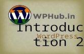 Introduction to WordPress - with local installation..