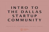 The DEC Education: Intro to the Dallas Startup Community