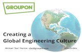 Creating a Global Engineering Culture - Path To Agility 2014