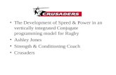 Crusaders training programme
