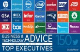 Business and Technology Advice from the World's Top Executives
