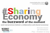 SharingEconomy: The Buzzword of the Moment