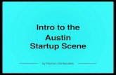 Intro to the Austin Startup Scene - Damon Clinkscales