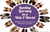 Leading Learning in a Web 2.0 World