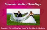The Best Wedding Planners In Italy