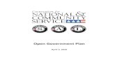 CNCS Open Gov Plan