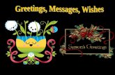 Greetings, Messages, Wishes