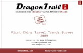 2009 china travel trends survey