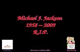 MICHAEL JACKSON 25TH JULY