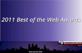 MW2011 Best of the Web Awards