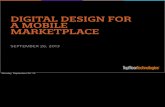Seminar: Digital Design for a Mobile Marketplace