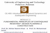 Module 2 (CE-409: Introduction to Structural Dynamics and Earthquake Engineering)