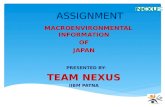 Macroenvironment factor of Japan