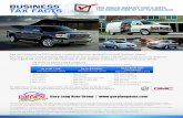 Buick GMC Business Tax Deductions 2013