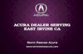 Acura dealer serving East Irvine Ca