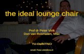 The ideal comfort lounge chair - Peter Vink - research science seat comfortable design sitting seated posture relax
