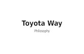 Toyota Way - Philosophy
