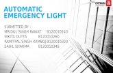 Automatic Emergency Light