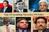 Top 10 leading tycoons of india