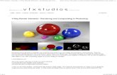 VFX Studios Tutorials - V-Ray Render Elements - Rendering and Com Positing in Photoshop
