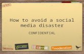 How To Avoid A Social Media Disaster (eModeration, Carrot Communications And Yomego)