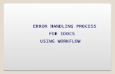 IDoc Error Handling Using Workflow