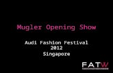 Thierry Mugler Opening Show - Audi Fashion Festival 2012