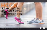 HCCX - Playing to Win in Customer Experiences