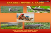 Snakes Myths & Facts in English by Santosh Takale