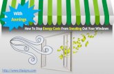 Chicago Awnings | How to Stop Energy Costs From Sneaking Out Your Windows