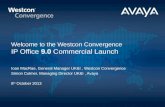 Westcon Avaya IP Office R9 Launch Event Presentations