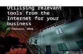 Internet Tools for Small Businesses