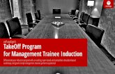 enParadigm's TakeOff Program for Management Trainee Induction - Brochure