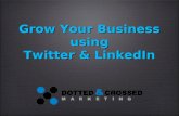Growing Your Business with Twitter & Linked In