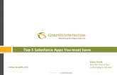 Top 5 Salesforce Apps
