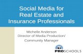 Social Media for Real Estate and Insurance Professionals