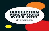 2013 Global Corruption Index