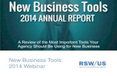 RSW/US Agency New Business Tools 2014 Survey Report Webinar Slide Deck