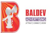 Baldev Advertising Agency- Attract/ Connect/ Grow.