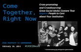 Come Together Right Now: Crowdsourcing and Cross-promoting Great Social Media Content