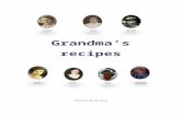 Grandmas Recipes by Wendy Pang