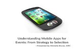 Understanding Mobile Apps for Events: From Strategy to Selection