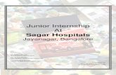 Internship at Sagar Hospital Final Report 2008 09 by Rijo Ste 1382